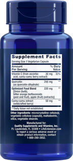 Life Extension Optimized Quercetin, 60 Cápsulas Vegetarianas (Pack de 2)