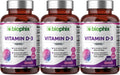 biophix Vitamina D3 10000 UI 380 Cápsulas Blandas (3 Paquetes) - Alta Potencia en Aceite de Oliva Virgen Extra, No-GMO, Sin Soja