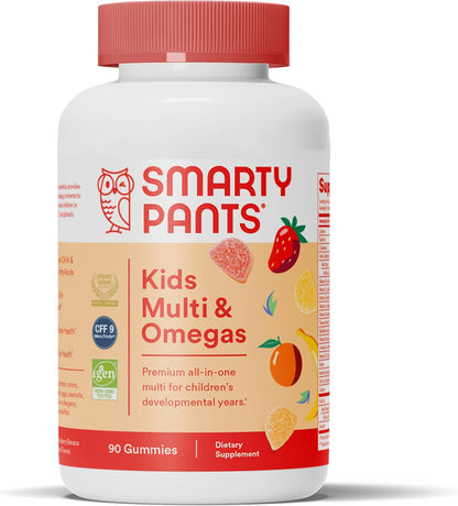 SmartyPants Kids Gummies - 90 gominolas – Transparencia en el etiquetado: busca productos que indiquen claramente – Image 1