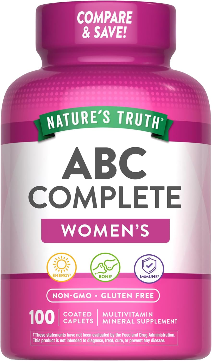 Nature's Truth Multivitamínico Mujeres 50+ | 100 Comprimidos