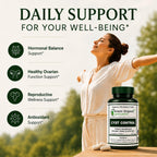 Green Organic Supplements Fórmula para Quiste Mamario, 90 Cápsulas Vegetales, Alta Absorción, No-GMO, Sin Gluten (Paquete de 3)
