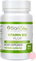 BariSlim Vitamina B12 Plus Comprimidos Masticables - Formulado para Cirugía Bariátrica