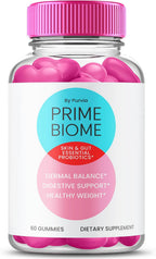Prime Biome Gummies - Complemento para Piel y Digestión (60 Gominolas)