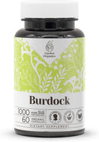 Garden Organics Burdock 120 Cápsulas | Suplemento Herbal de Alta Potencia con Raíz de Bardana (Arctium lappa)