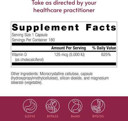 Bariatric Advantage Vitamina D3 5.000 UI - – Sistema inmunitario: La vitamina D contribuye al funcionamiento – Image 4