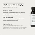 Momentous Vitamina D3 5000 UI - 60 cápsulas - Certificado NSF para deporte