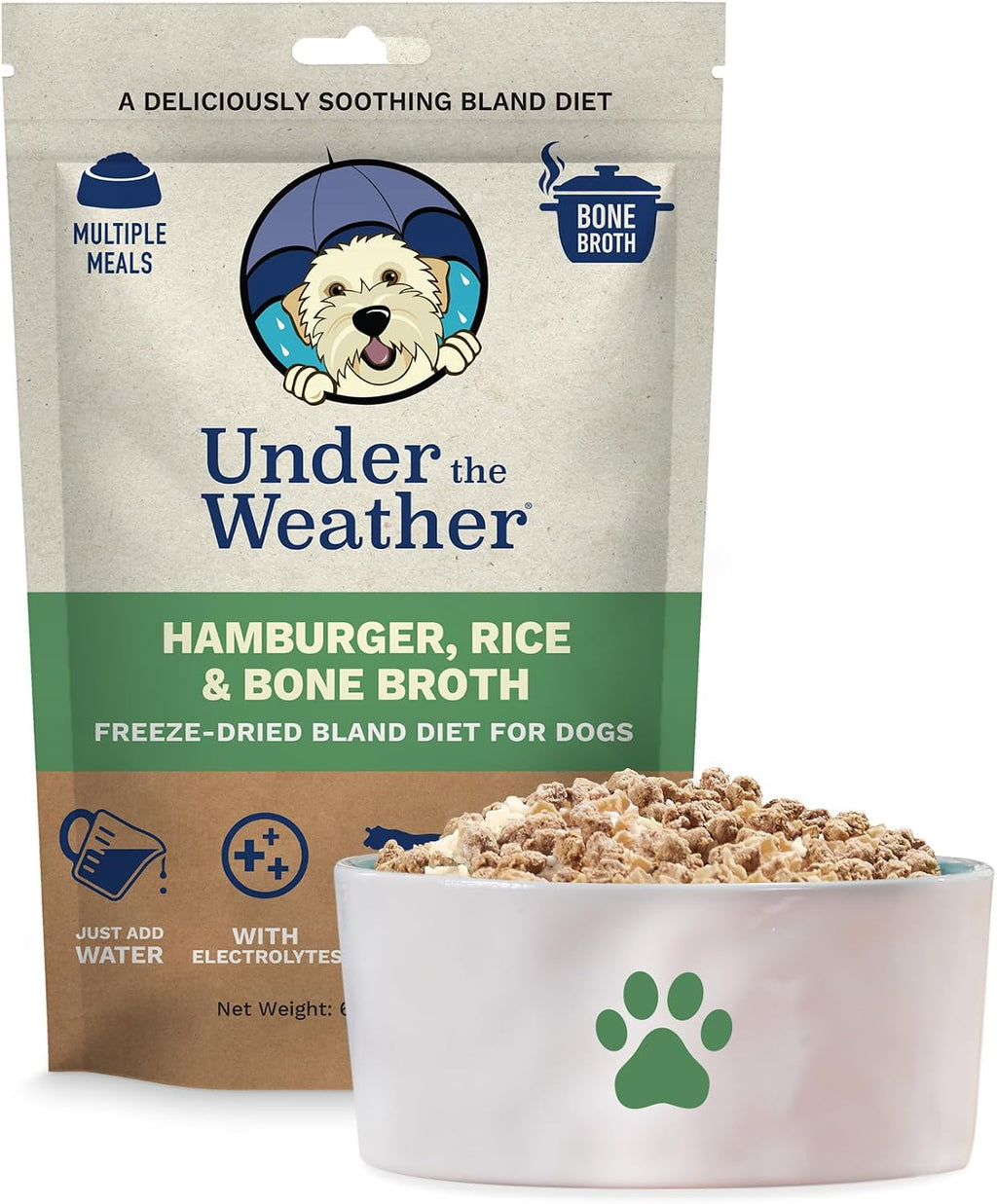 Under the Weather Dieta Blanda para Perros - 6 Paquetes Multisabor - 170g cada uno