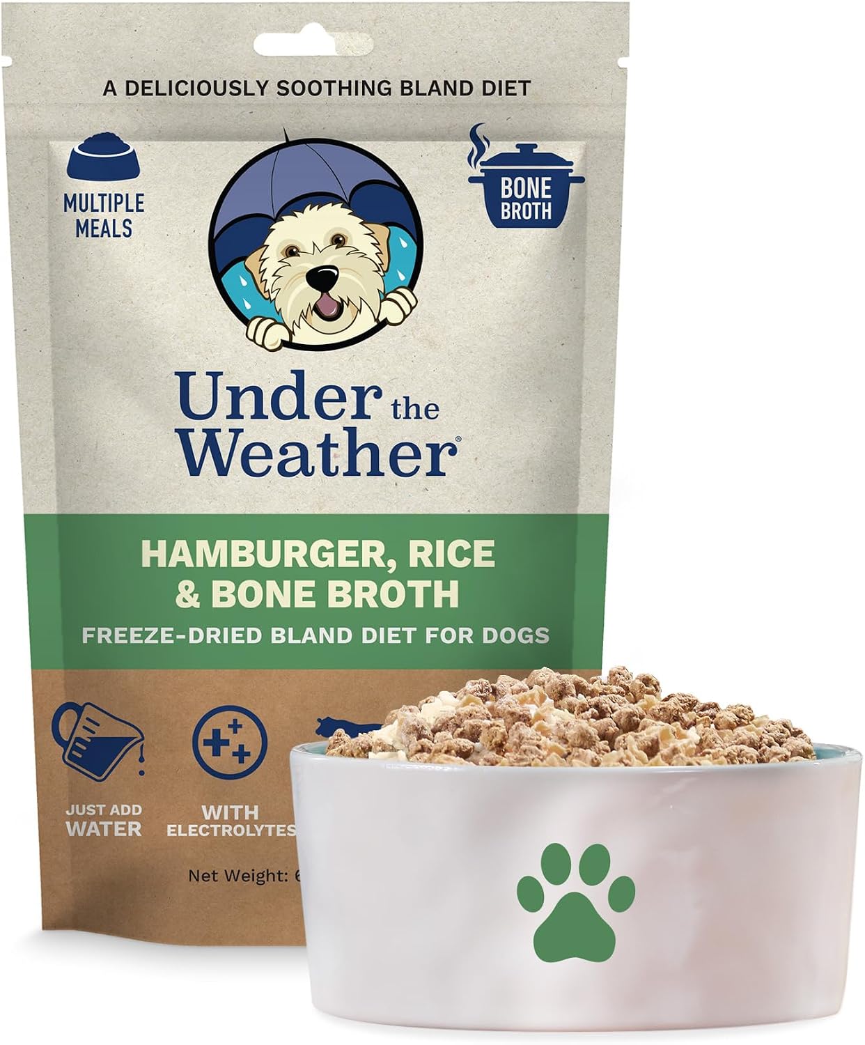 Under the Weather Dieta Blanda para Perros - 6 Paquetes Multisabor - 170g cada uno