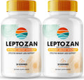 IDEAL PERFORMANCE Leptozan Cápsulas - Suplemento Oficial, Fórmula Premium Natural (2 Paquetes)
