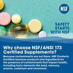 HMS Nutrition Vitamina C Liposomal 1600 mg — Cápsulas Liposomales de Alta Absorción para el Apoyo Inmunitario y la Piel | Certificado NSF, No GMO, Sin Gluten | 180 Cápsulas (Suministro para 90 Días)