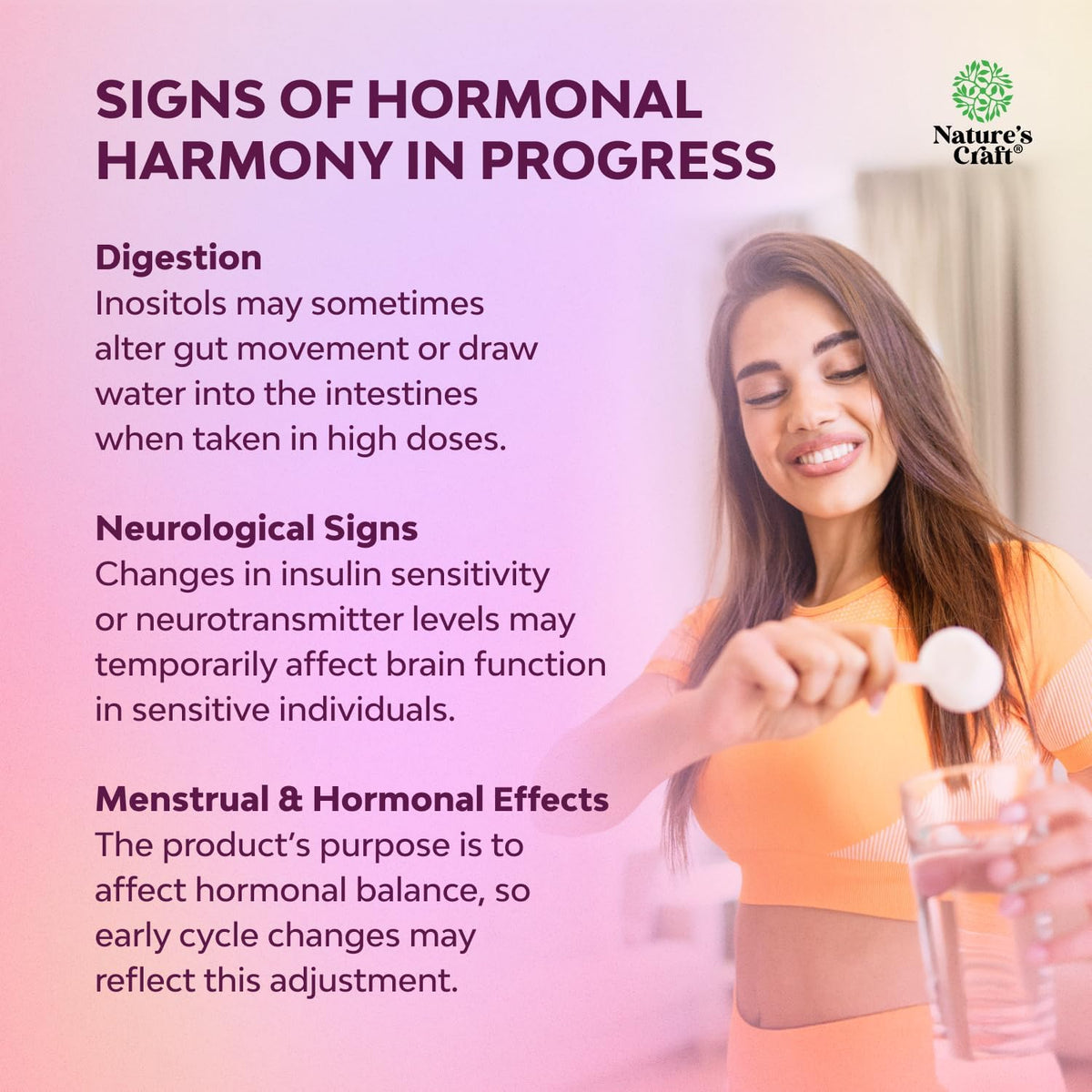Inositol en Polvo Myo-Inositol y D-Chiro Inositol – Suplemento de Apoyo a la Fertilidad – Equilibrio Hormonal y Claridad – – Image 4