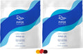 Piper LDL Clinical Strength Gomitas para el Colesterol Saludable (2280 mg de Ésteres de Esteroles Vegetales al Día) - Dos Paquetes de 60 Gomitas, Vegano