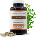 Secrets of the Tribe Buchu 120 Cápsulas, 1000 mg - Hojas Secas de Buchu (Agathosma Betulina)