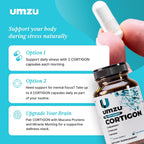 UMZU Cortigon - Suplemento con ginkgo biloba, fosfatidilserina, vitaminas B12 y B6