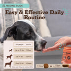 Natural Dog Company – Complemento de Aceite de Salmón Omega 3 para Perros, Piel y Pelaje, 90 masticables
