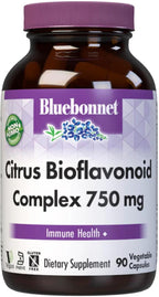 Bluebonnet Citrus Bioflavonoid Complex 750 mg - 90 Cápsulas Vegetales