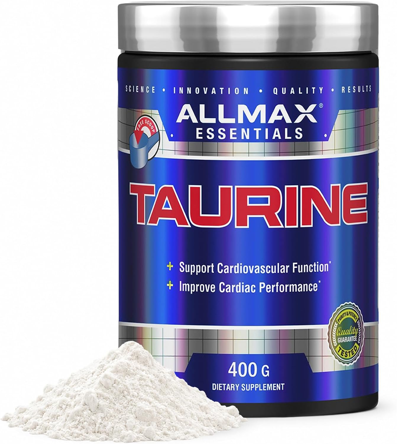 ALLMAX Essentials Taurina en Polvo, 400 g