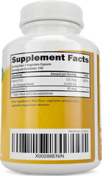 Vitamina D3 y K2, 5000 UI + 90 mcg, 150 Cápsulas