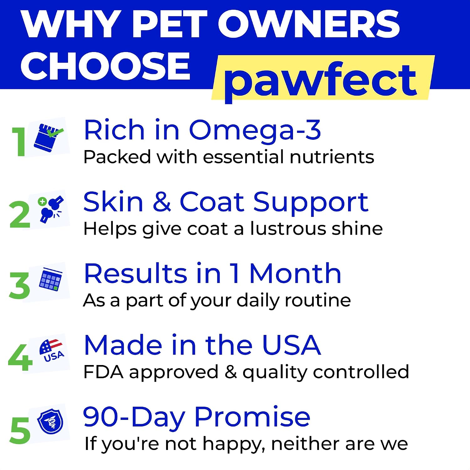 PAWFECTCHEW Aceite de Pescado para Perros - Omega-3 Natural - Apoyo para Piel y Pelaje - Suplemento Líquido con EPA y DHA - 473ml (16oz)