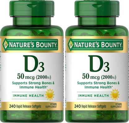 Nature's Bounty Vitamina D3 2000 UI, 150 – Niveles de calcio en sangre: Ayuda a mantener los niveles normales de – Image 10