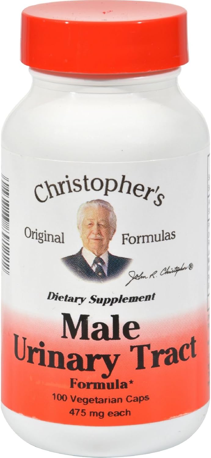 Christopher's Original Formulas Apoyo al Tracto Urinario Masculino - 100 Cápsulas (Pack de 2)