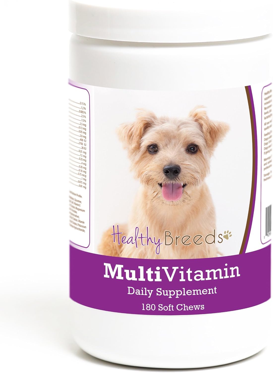 Healthy Breeds Masticables Multivitamínicos para Perros Norfolk Terrier (180 unidades)