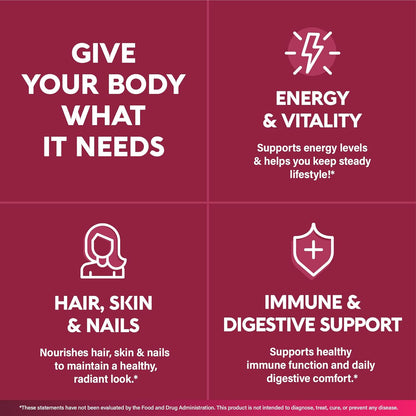 NUTRAHARMONY Multivitamínico para Mujeres 47 – Biodisponibilidad: Opta por formas queladas como bisglicinato – Image 7