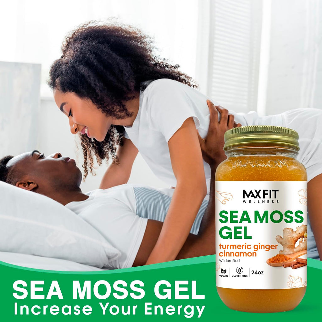 Sea Moss Gel Crudo (12 Sabores) 24oz - Musgo Marino Silvestre de Santa Lucía - 92 Vitaminas y Minerales - Superalimento Vegano