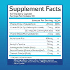 Nerve Recovery Max - Suplemento Avanzado para el Soporte Nervioso con Vitamina D3 y Ácido Alfa Lipólico