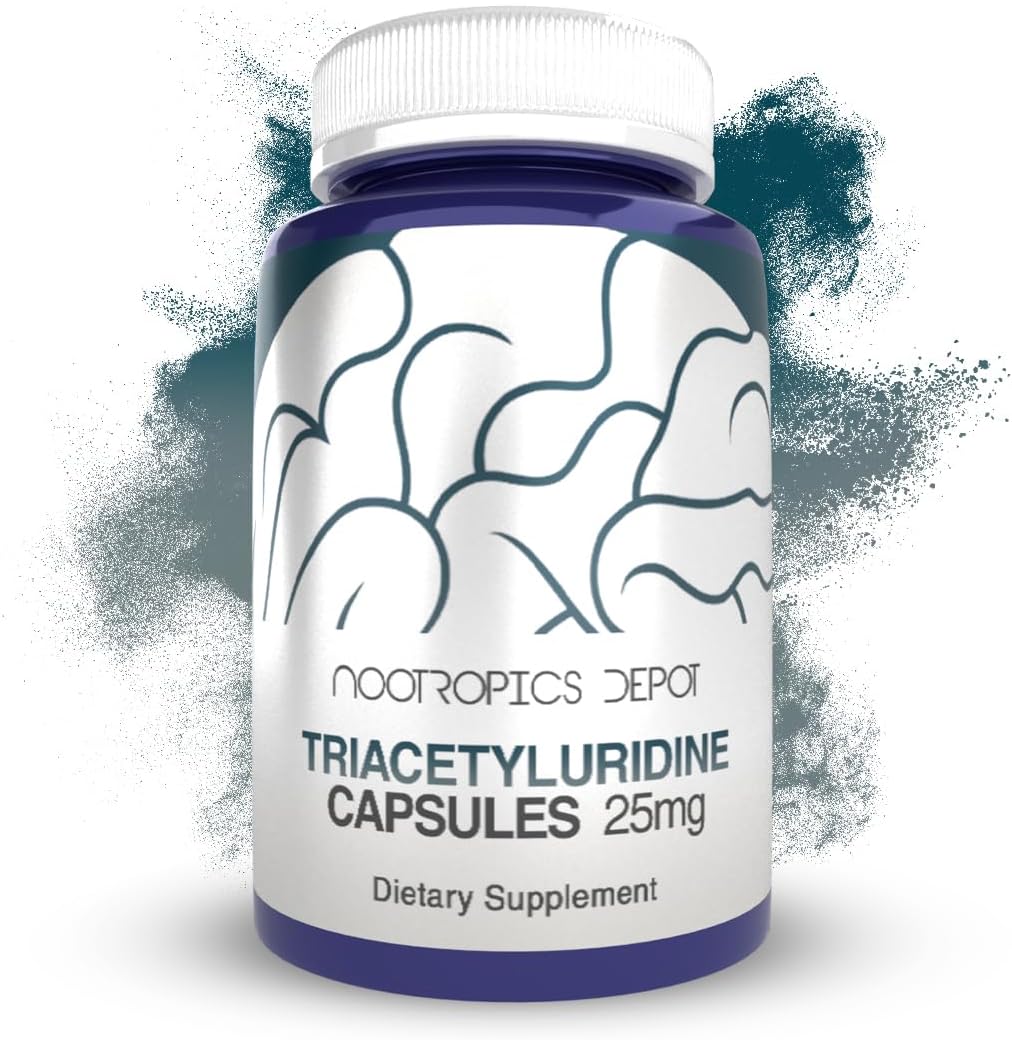 Nootropics Depot Triacetyluridine TAU 25 mg Cápsulas - 60 Unidades