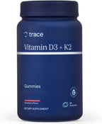 Trace Minerals Vitamin D3 + K2 Gummies - 60 gominolas veganas