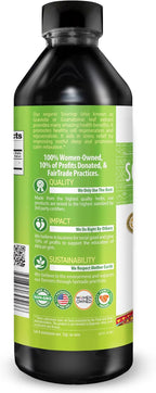 Herbal Goodness Gotas Líquidas de Guanábana Graviola 355 ml - Extracto Orgánico de Hojas de Guanábana 15x para Apoyo Digestivo, Celular e Inmune - Vegano, Sin OGM, Hecho en EE.UU.
