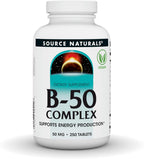 Source Naturals B-50 Complex - 50 mg - 250 Comprimidos