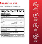 Justified Laboratories Vital Grow XL Gominolas de Vinagre de Manzana con Vitamina B12 - 1000 mg - Pack de 5 (150 porciones)