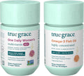 True Grace One Daily Women’s Multivitamin 40+ y Omega-3 Aceite de Pescado - Pack de 30 Días