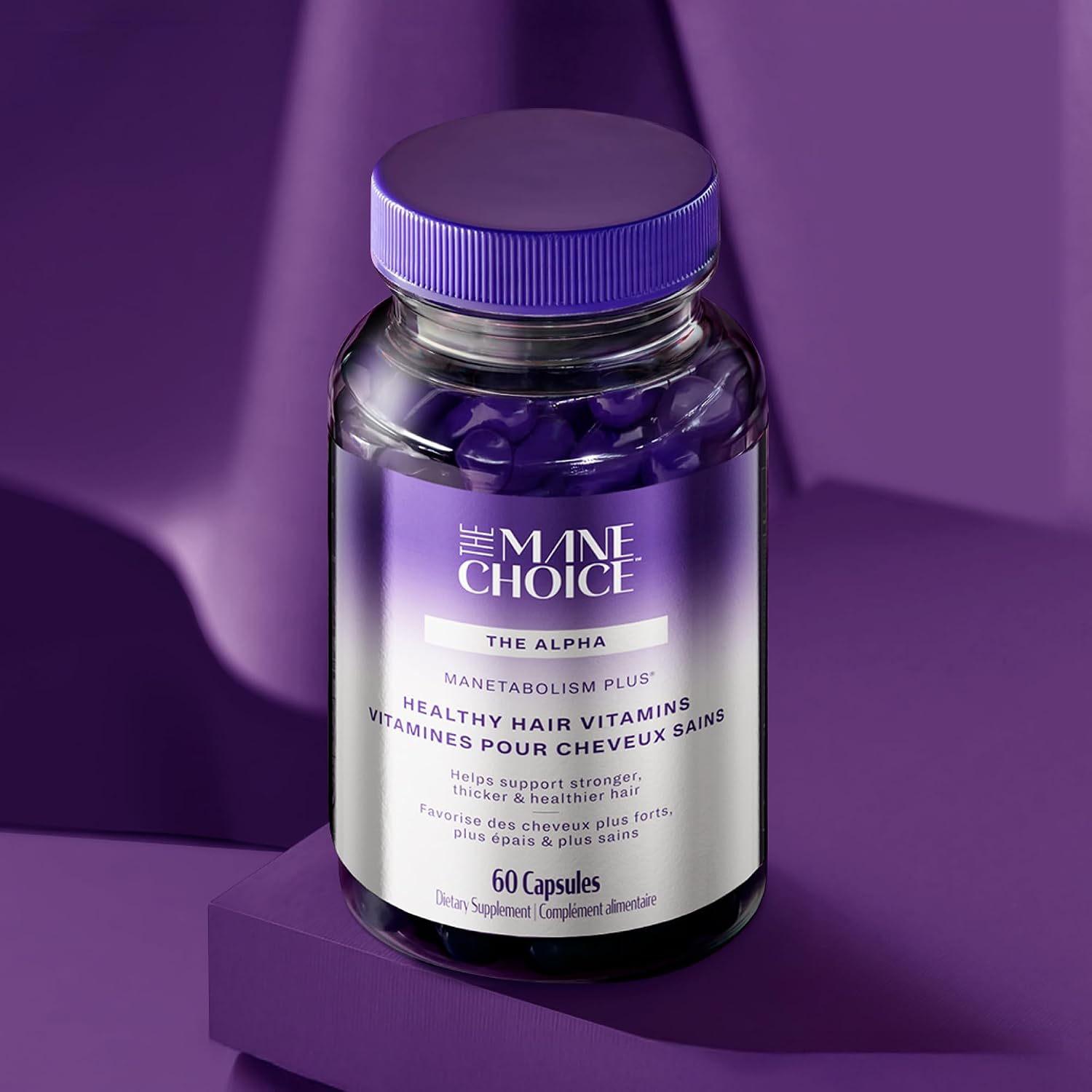 The Mane Choice MANETABOLISM Plus - Vitaminas para el Crecimiento del Cabello, Piel y Uñas (60 Cápsulas)