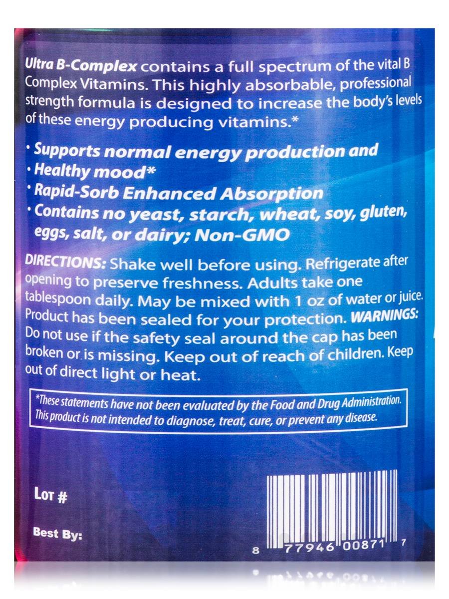 Dr's Advantage Liquid Ultra B Complex - 473 ml