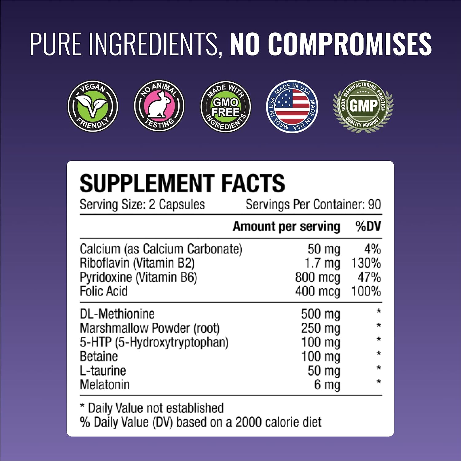 Approved Science Acid Reflux Support con Melatonina, Raíz de Malvavisco y L-Taurina - 360 Cápsulas Veganas