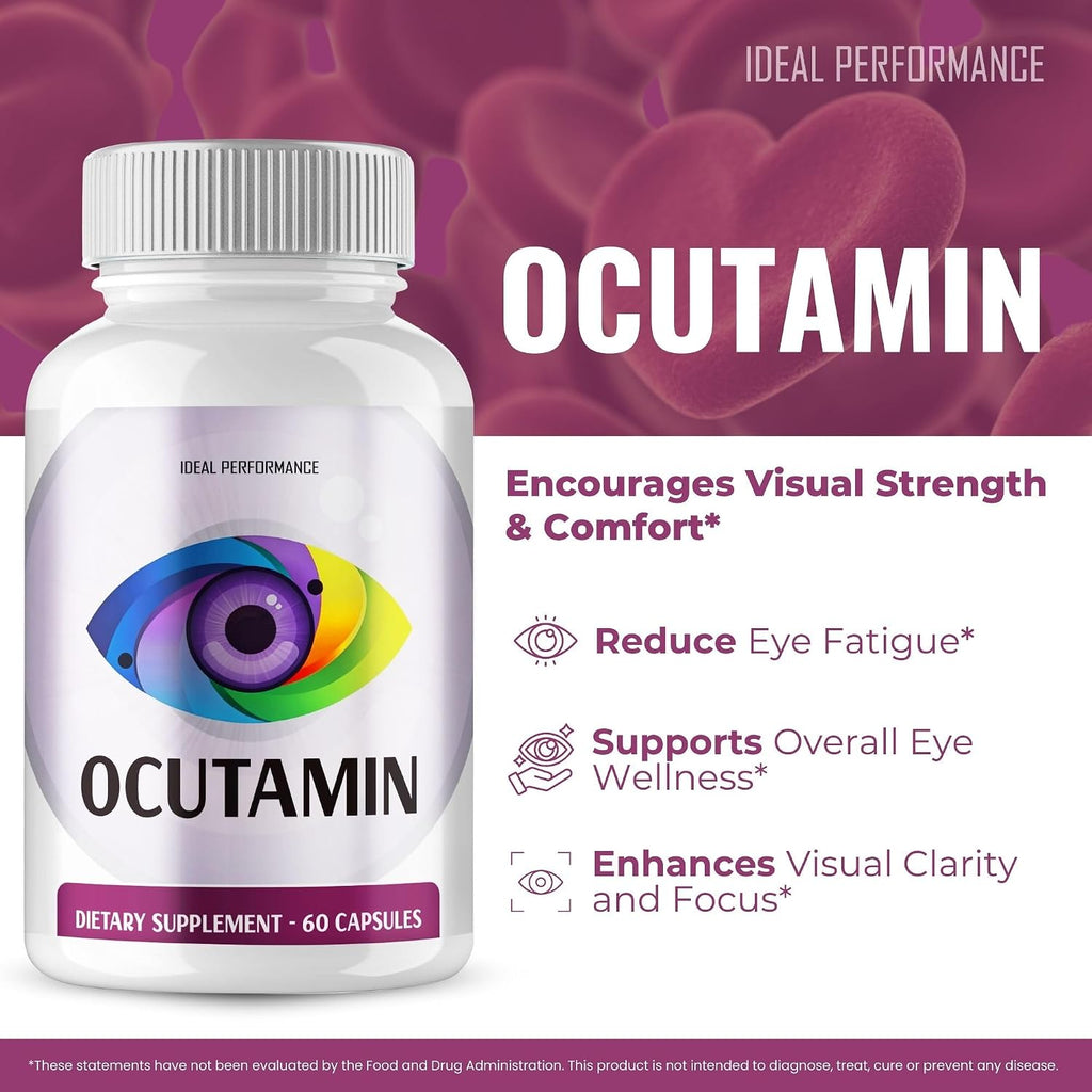 IDEAL PERFORMANCE (5 Pack) Ocutamin Visión – 300 Cápsulas