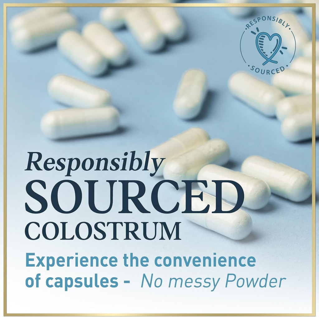 Hello Lovely! Colostrum Bovino 1000mg – 120 Cápsulas – Apoyo Digestivo e Inmune