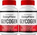 Easy Flow Glycogen Support Capsules - Fórmula Oficial - 2 Envases