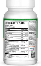 Maxi Health Super Greens Cápsulas – 180 Comprimidos con Espirulina, Trigo, Cebada y Chlorella