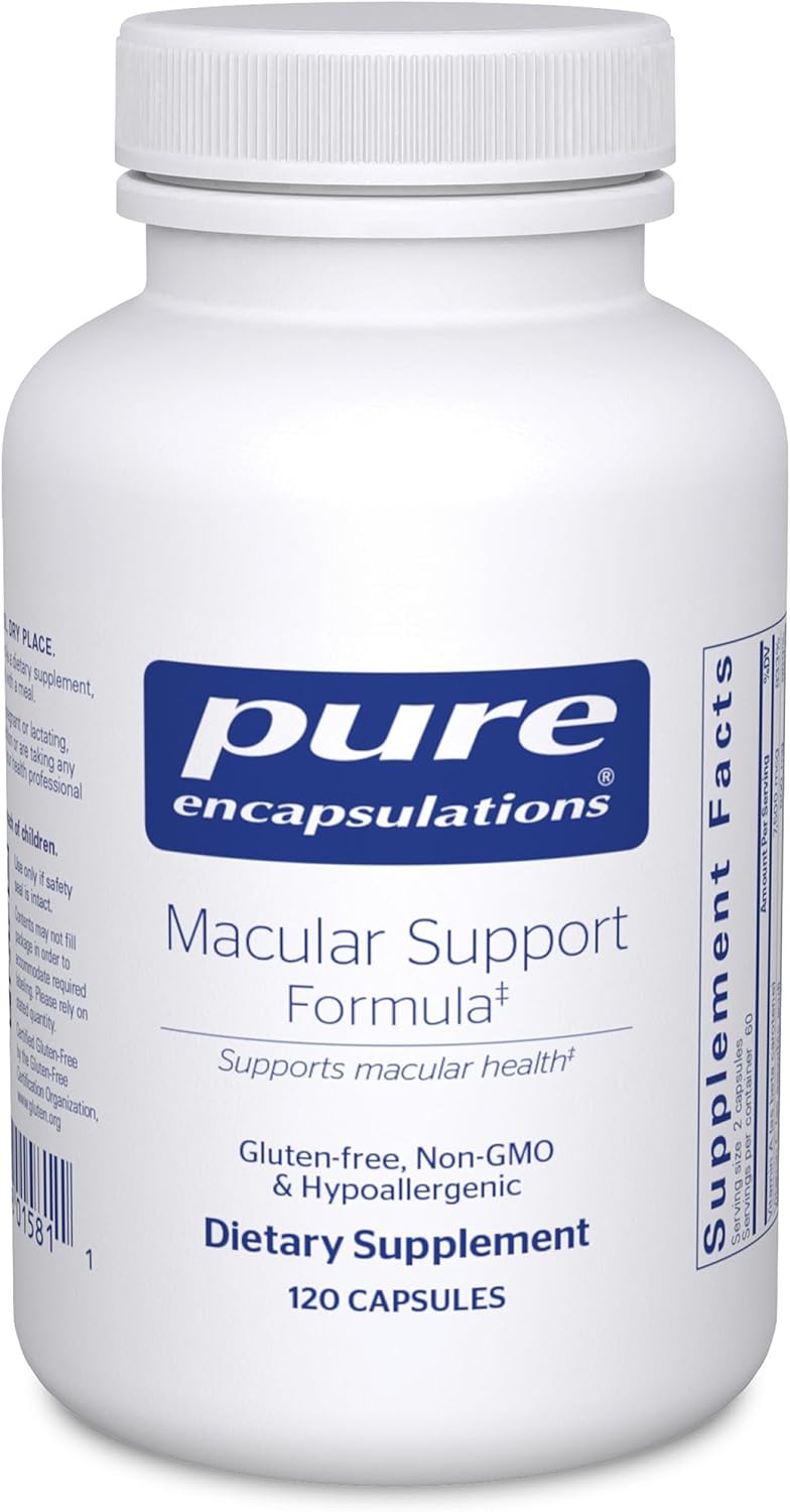 Pure Encapsulations Macular Support Formula - 120 Cápsulas