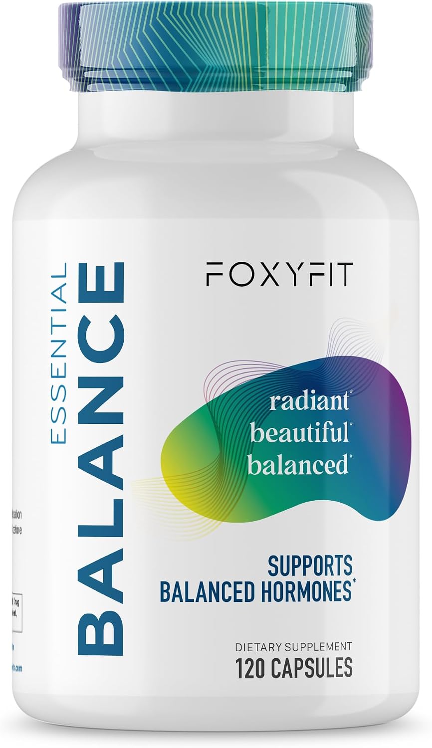 Essential Balance Apoyo Hormonal y Multivitamínico para Mujeres - Foxy Fit (30 Dosis)