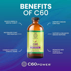 C60 Power en Aceite de Aguacate Orgánico - 473 ml