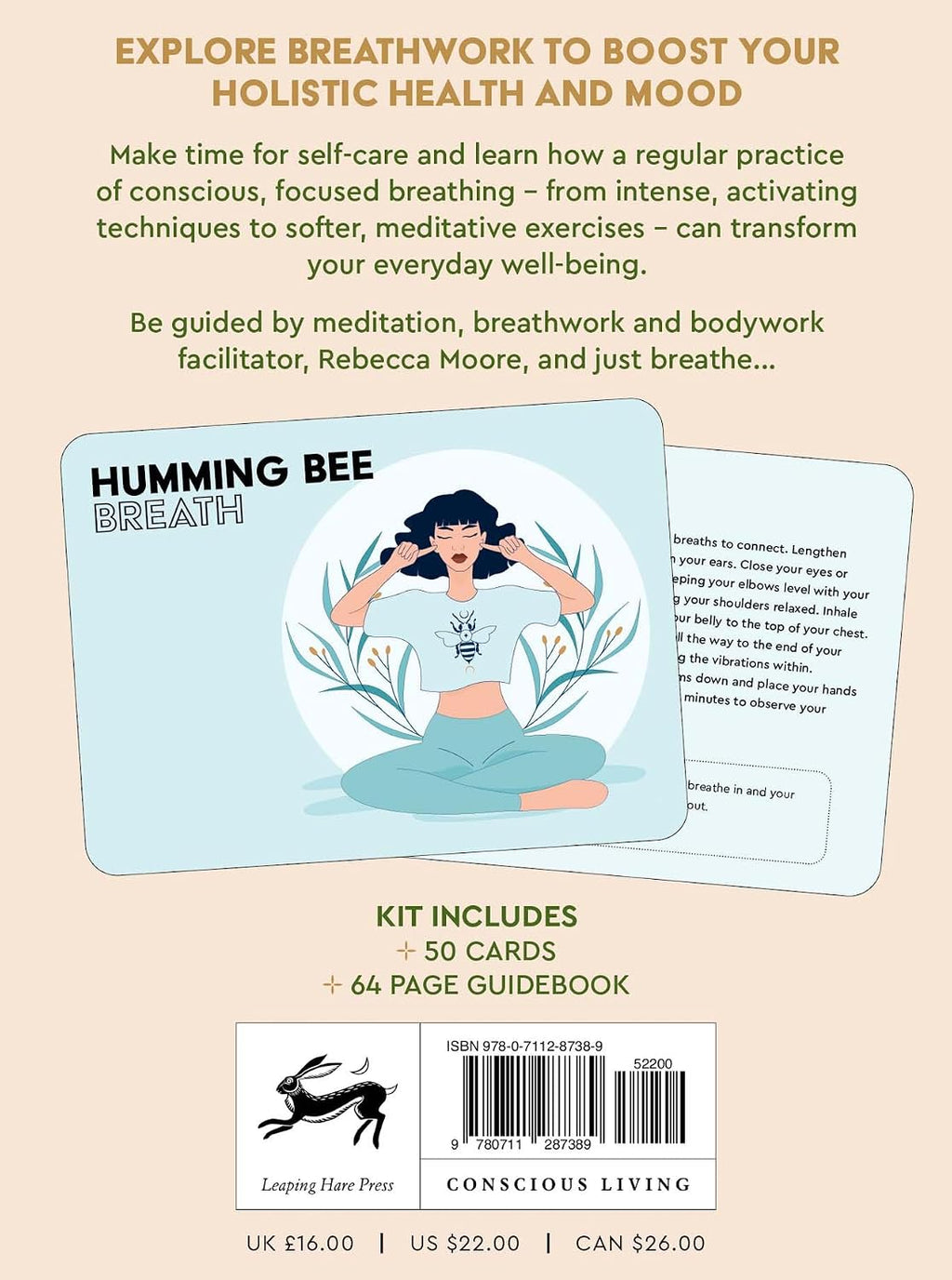 Breath Practice Cards: 50 meditaciones de respiración para mente, cuerpo y ser (Cartas de bienestar)