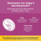Nature Made Prenatal + DHA 200 mg Multivitamínico en Cápsulas Blandas, 60 unidades