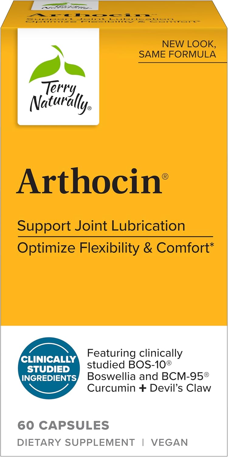 Arthocin de Terry Naturally - 60 Cápsulas para el Bienestar Articular