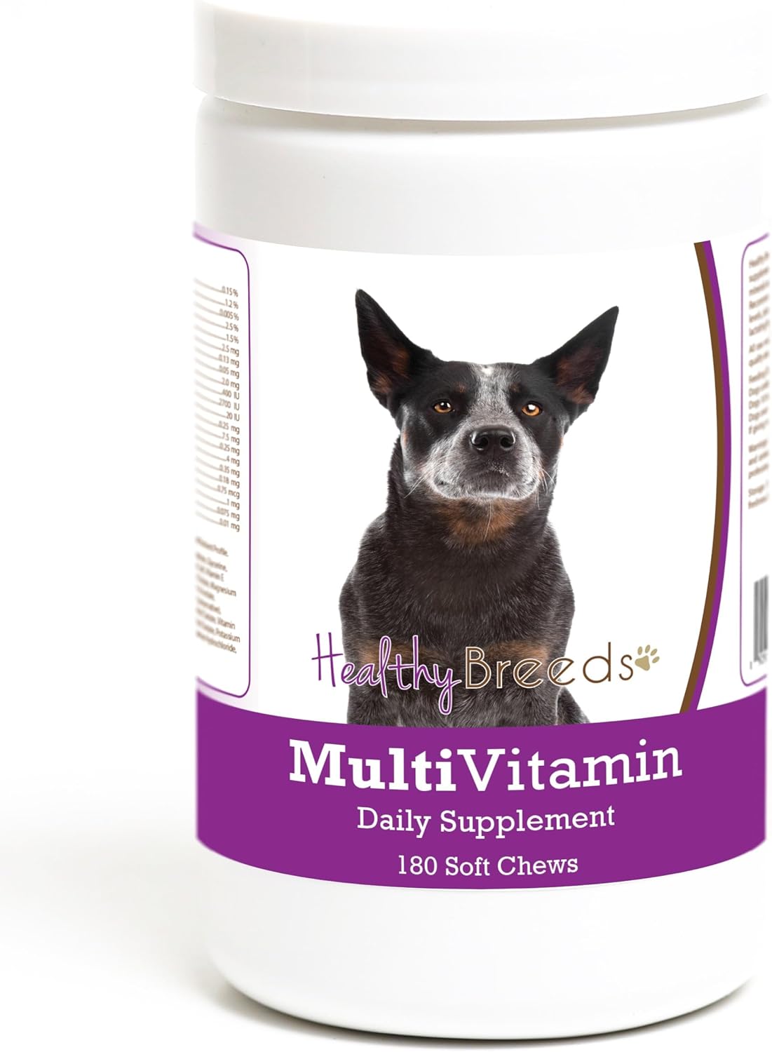 Healthy Breeds Australian Cattle Dog Multivitamin Soft Chew para Perros 180 Unidades