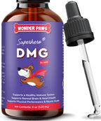 Premium DMG para Perros – Suplemento Líquido de Dimetilglicina (DMG) para la Salud Inmunológica, Piel, Rendimiento y Estrés – 118 ml